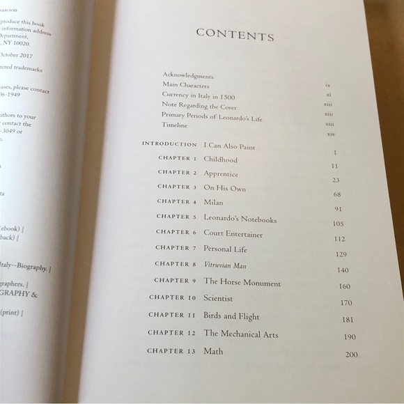 Hardcover Biography - Leonardo da Vinci by Walter Isaacson - 2017 - Picture 11 of 16